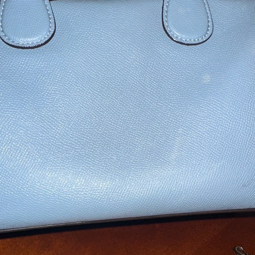 Coach Light Blue Crossbody Bag - Picture 9 of 12